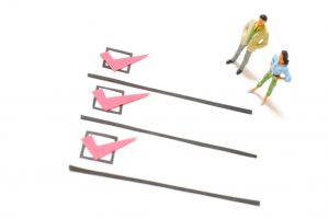 勤怠管理のチェック項目のイメージ